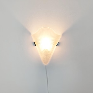 Vintage art deco wall lamp, plafonnier, 1980s Swedish, Scandinavian design