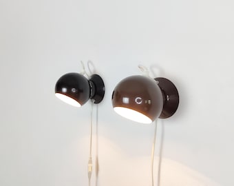 Para lamp atomowych z połowy XX wieku, ABO Randers z Danii, projekt skandynawski
