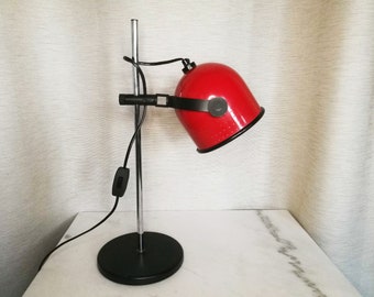 Vintage desk lamp, Scandinavian design, industrial adjustible