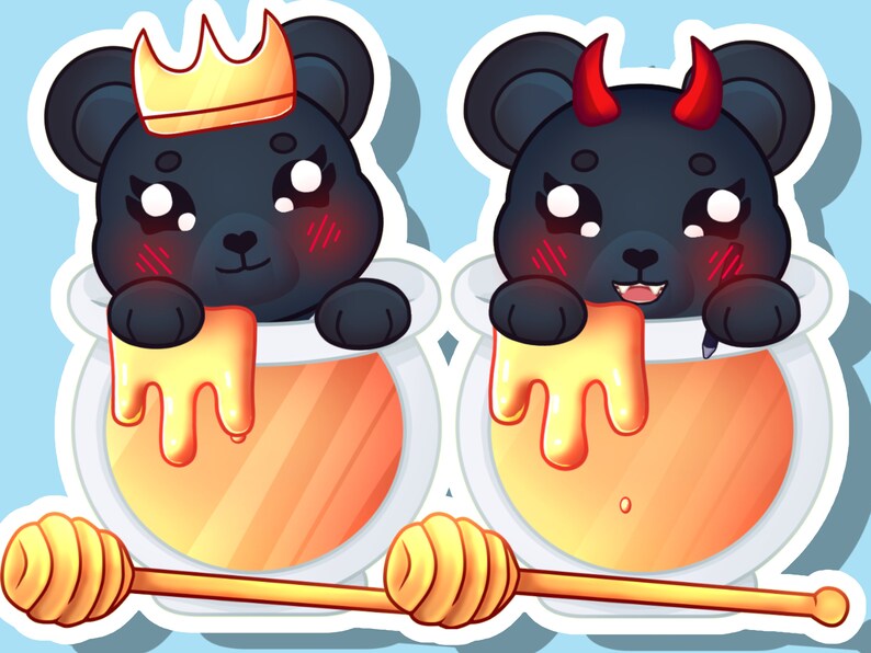 Customizable Vtuber Brown Bear Panda Red Panda RGB - Etsy Australia