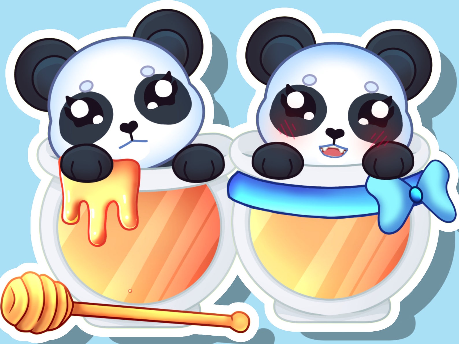 Customizable Vtuber Brown Bear Panda Red Panda RGB - Etsy Australia