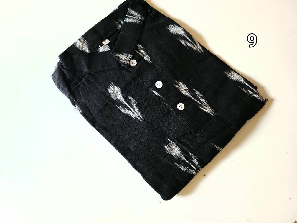 New SLIM FIT Boys handloom ikkat khadi cotton kurtas from age 5 to 10…