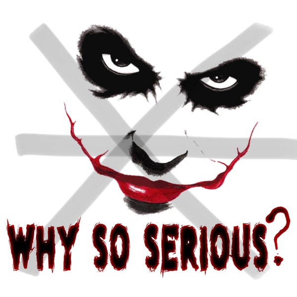 Why so Serious - Etsy