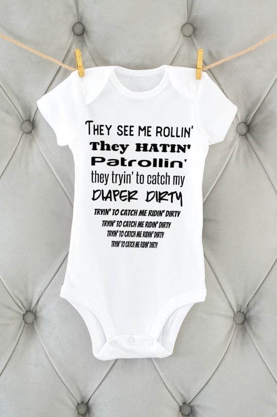 Download Funny Baby Svg Baby Shower Gift Svg Rap Shirt Funny Etsy