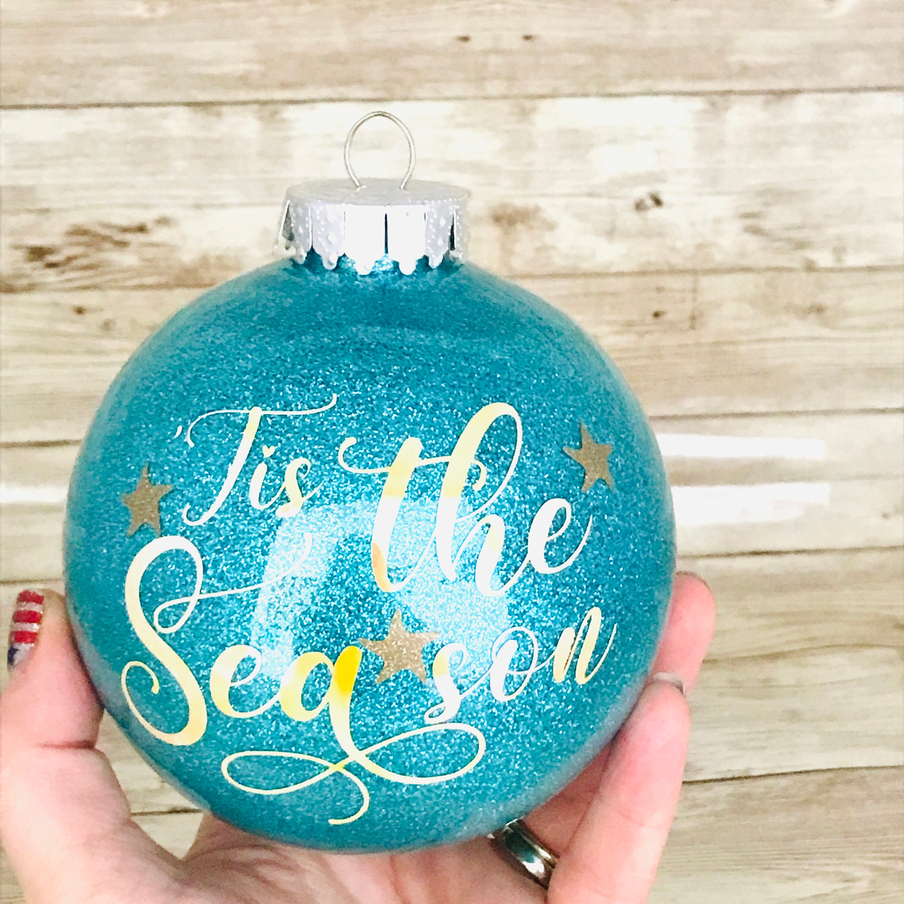 Christmas Beach Decor Beach Ornament Starfish Ornament Etsy UK