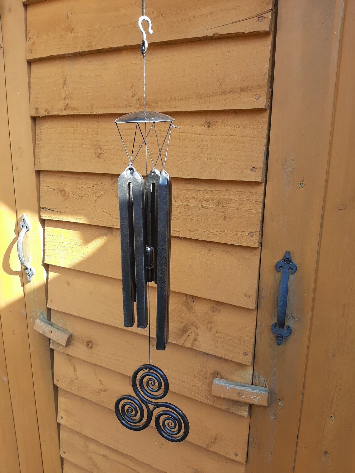 Wind Chimes Celtic Triskelion themed Etsy