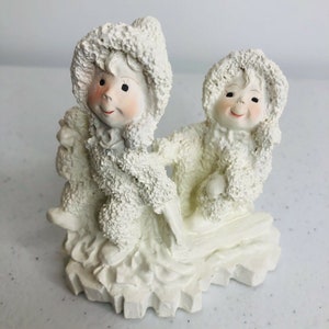Vtg 1994 Avery Creations Snow Buddies Eskimo Children