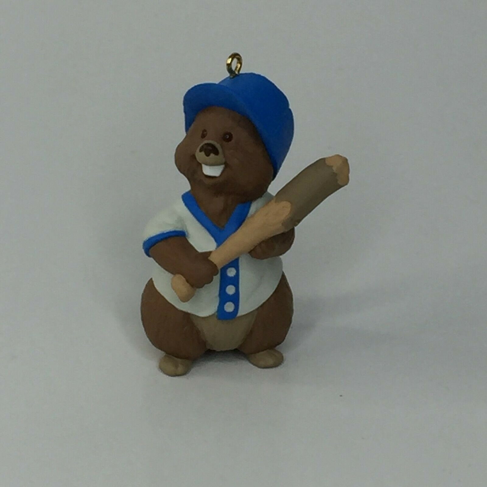 Vtg Hallmark Keepsake Busy Batter Beaver Baseball Player Etsy