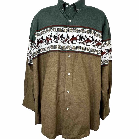 Roper Ghostly Gallop (White) - Boy's Western Shirt