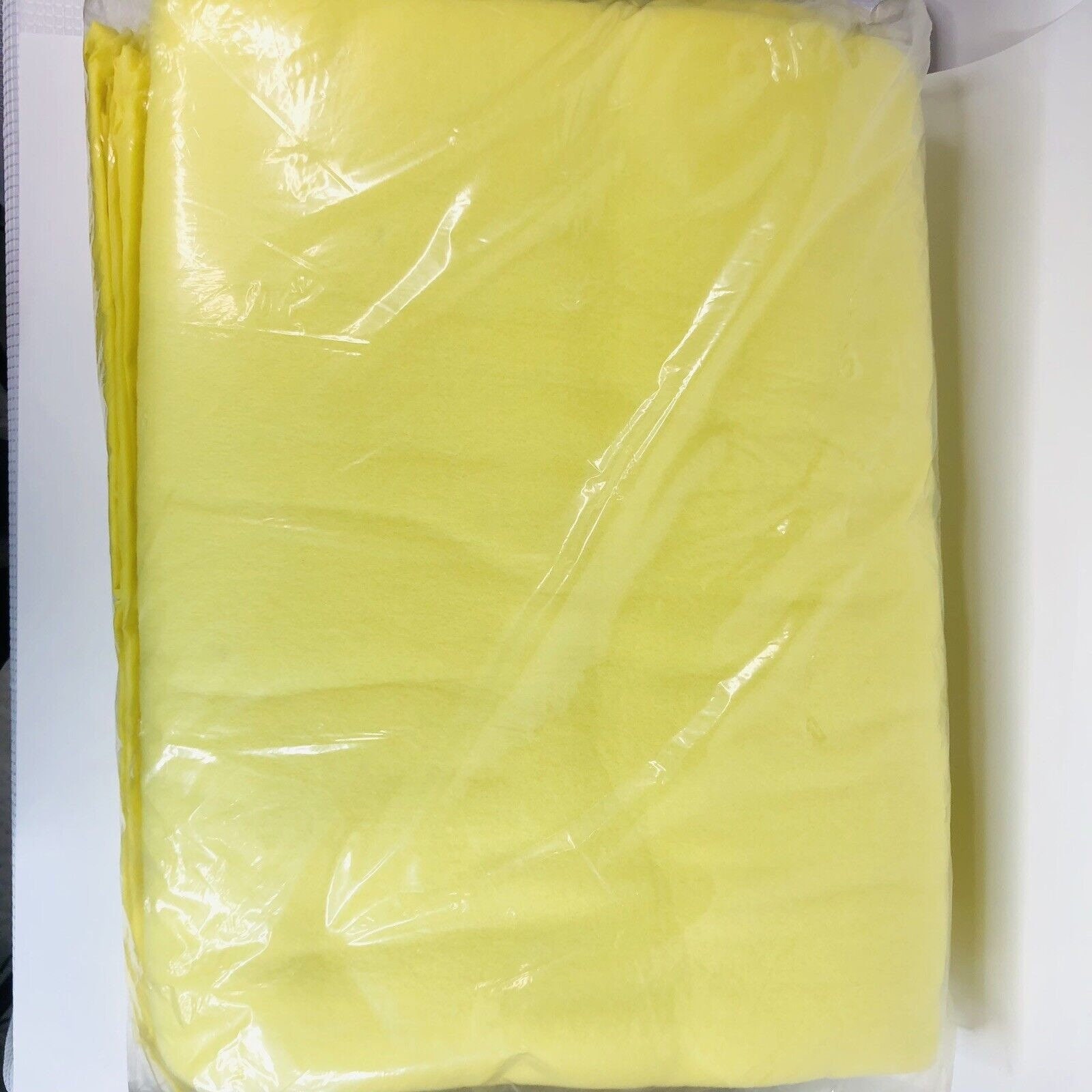 Vtg Medley II Loom Woven Blanket Satin Trim Full Size Yellow Etsy