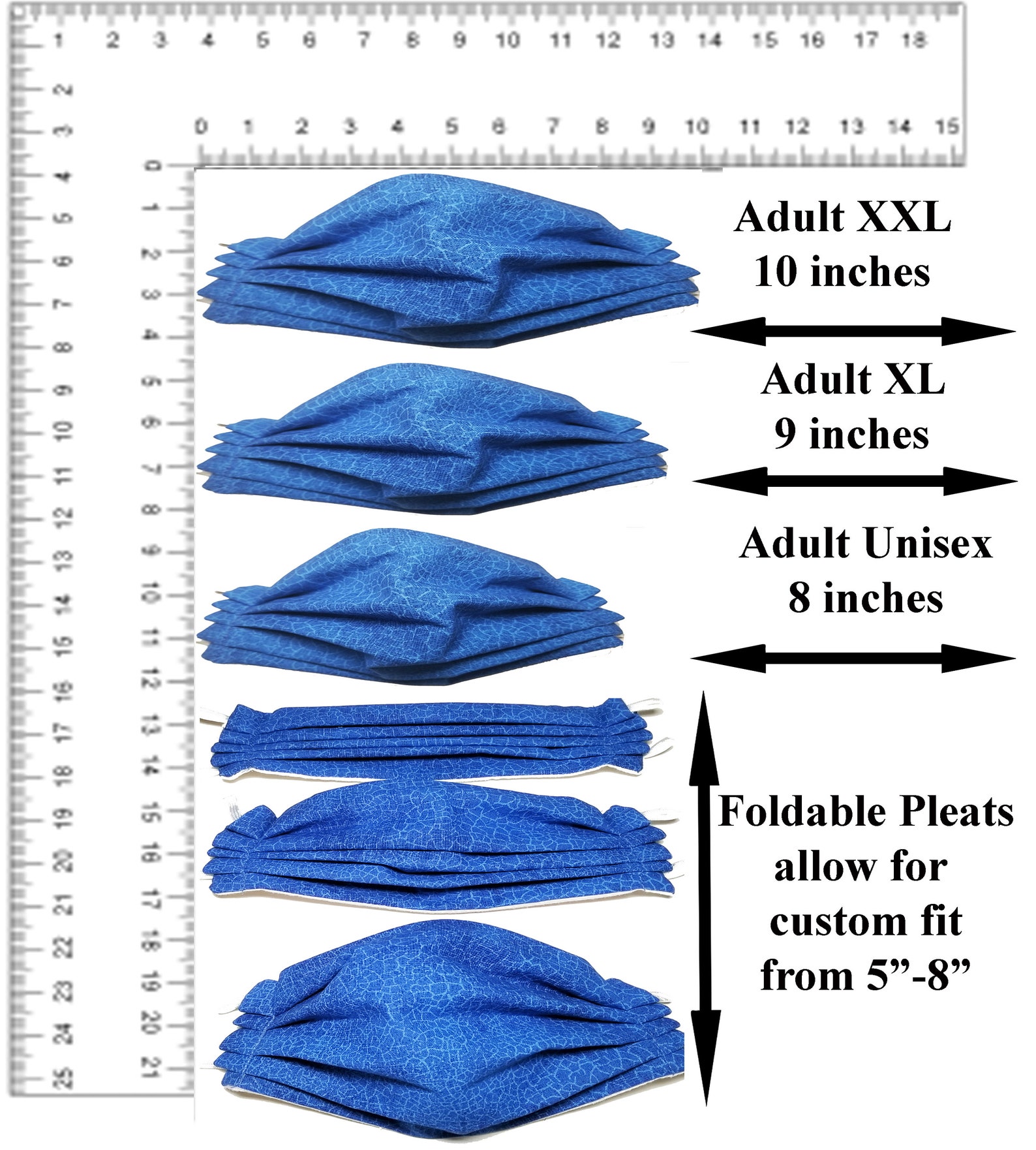 BIG XXL Face Mask/polypropylene Mask Wth Nose Wire and Etsy