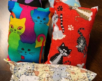 Mystery Set of Catnip Pillows (set of 5) Supporting Cats in Need!