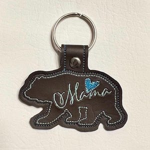 Keychain - Mama Bear -  Perfect stocking stuffer!