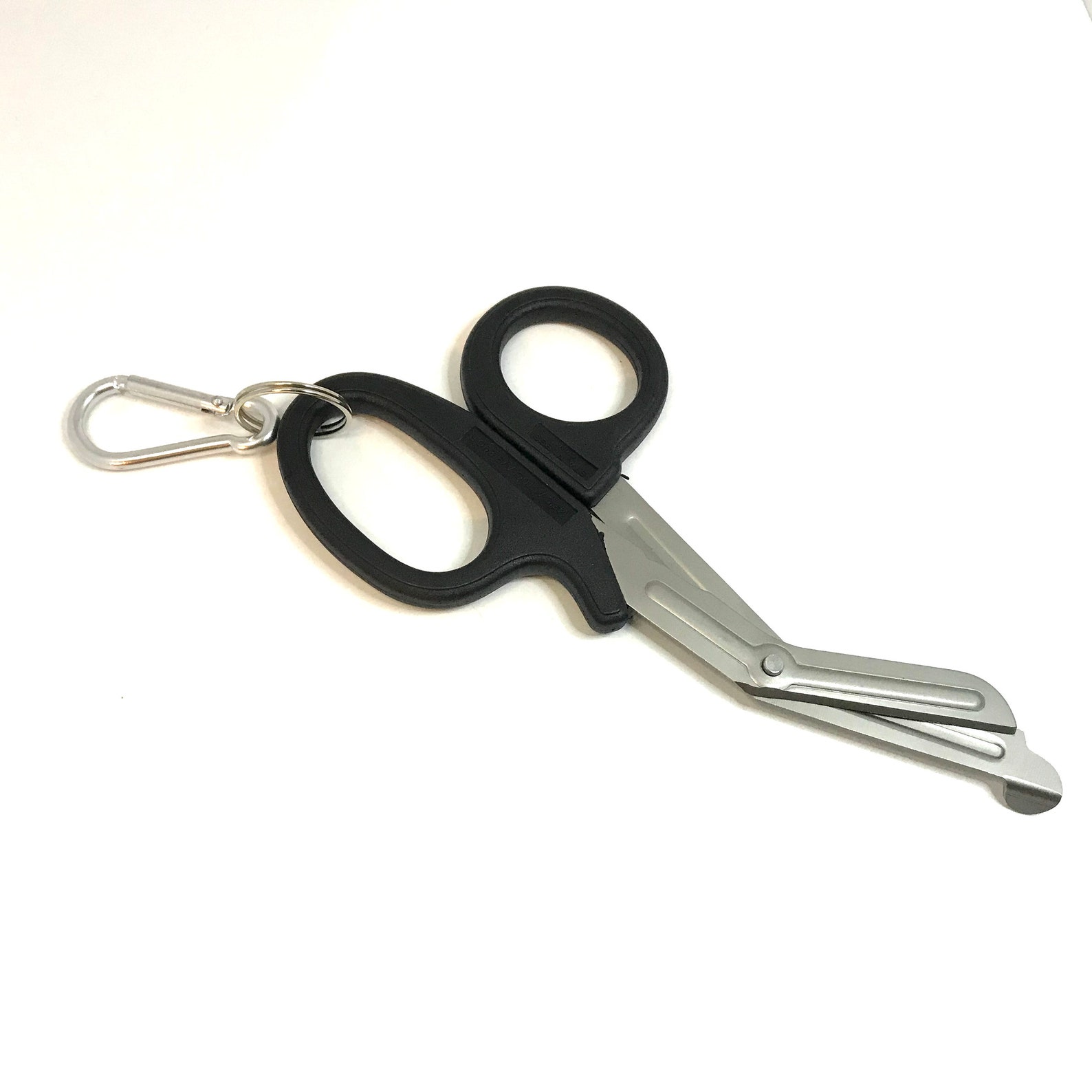 Trauma Shears Bandage Scissors With Mini Carabiner Medical Etsy