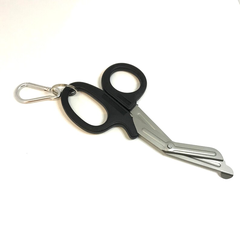 Trauma Shears Bandage Scissors With Mini Carabiner Medical Etsy