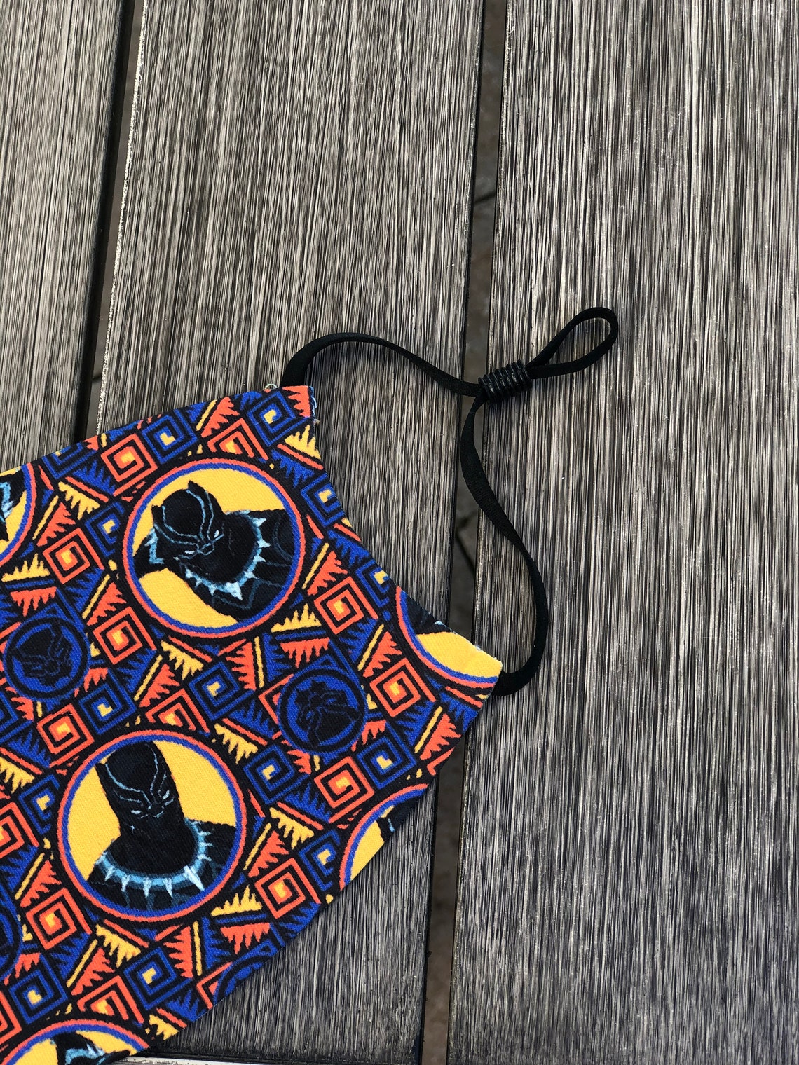 Collier Panthère Noire Wakanda - Pendentif T'Challa - Alliage Zinc - Cadeau Super-héros