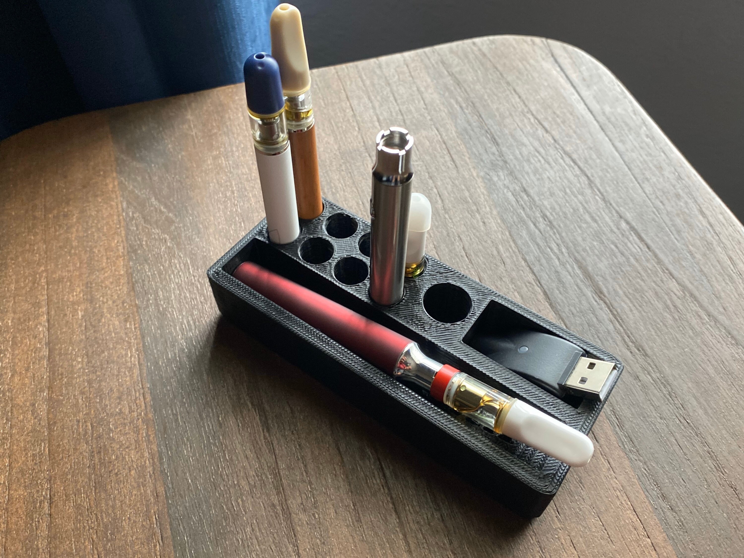 Vape Pen Cartridge Holder Organizer and Stand. Hold up to 8 Etsy