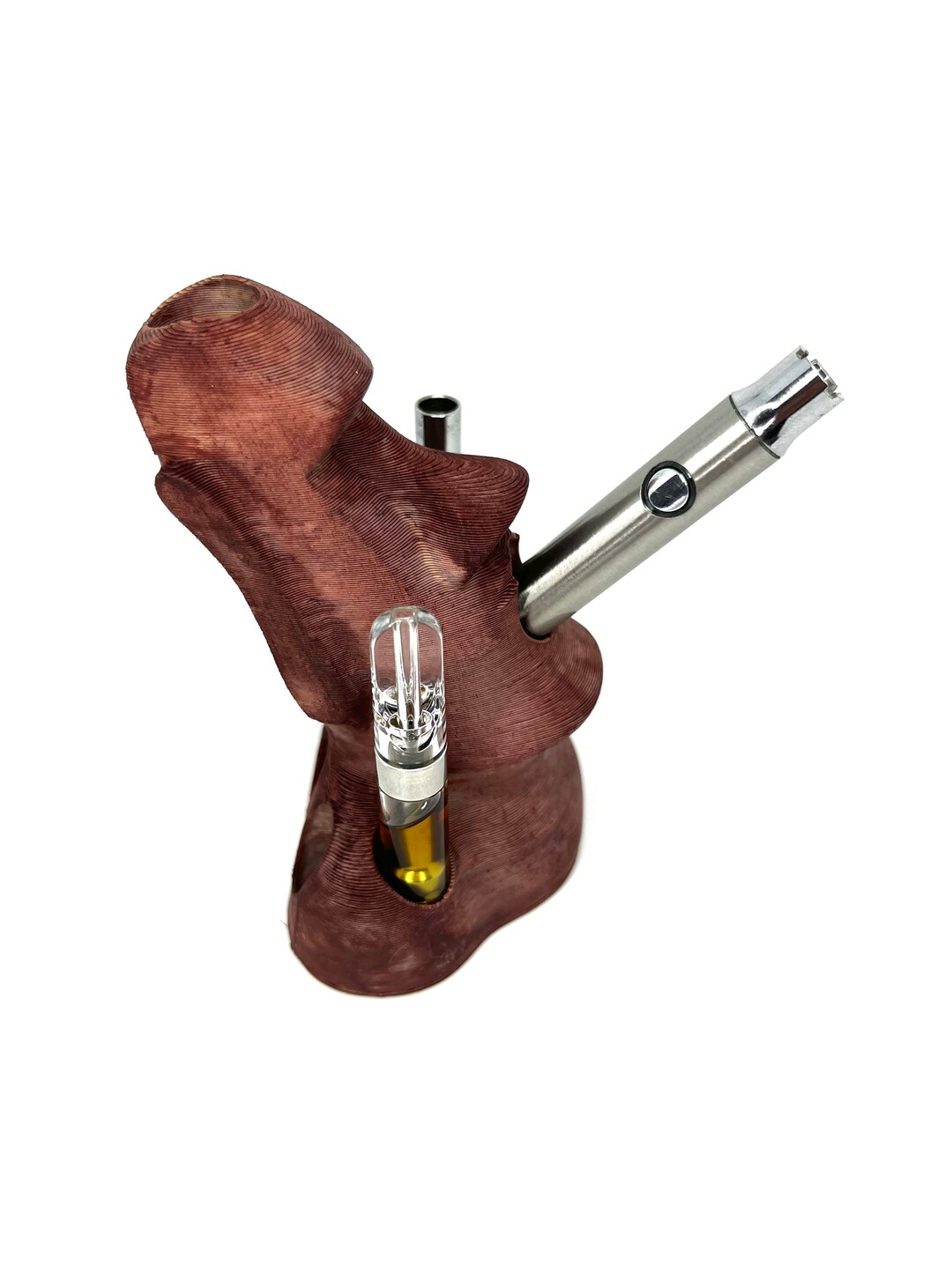 Vape Pen Cartridge Holder Organizer and Stand. Hold up to 6 Spare 510