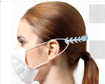 1 Ear Saver Surgical Mask Strap Extender, Masque facial, Protecteurs d’oreilles, Prolongateur de masque N95, gardes d’oreilles, Masque de respirateur, Courroie d’extension