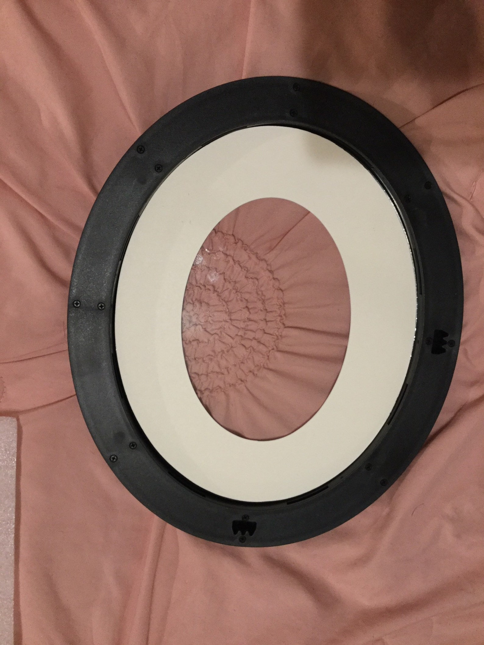 Standard black oval frame 8 x 10 polycarbonate thick and Etsy