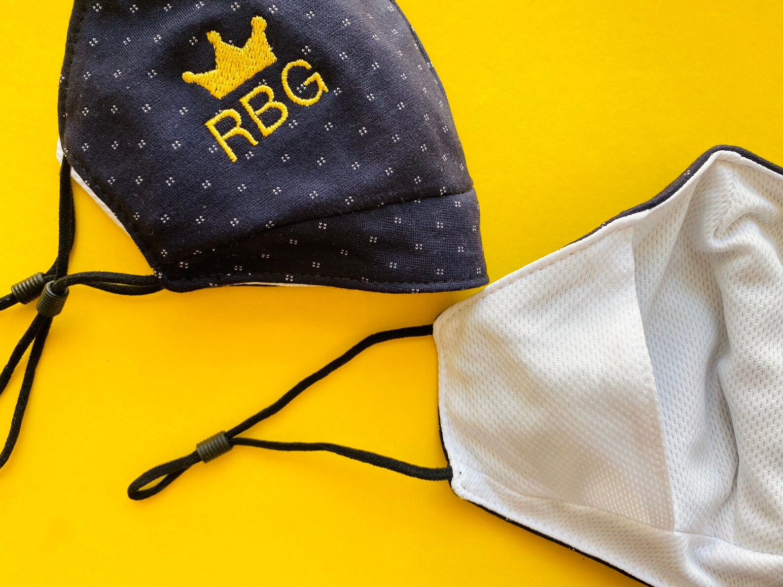 RBG Face Mask RBG Embroidered Face Mask With Filter Pocket Etsy