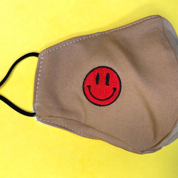Smiley Mask Etsy