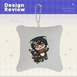 Timothy timepiece pillow keychain (PREORDER)