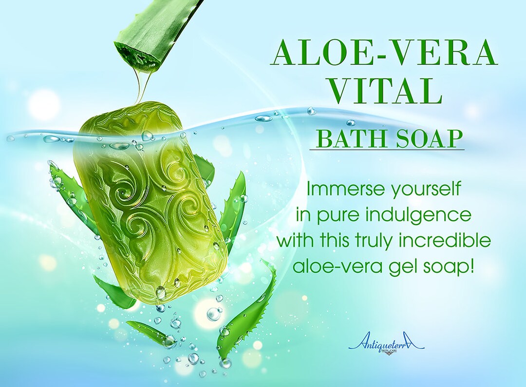 ALOE-VERA VITAL Bath Soap - Etsy