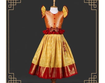 saree dress for baby girl