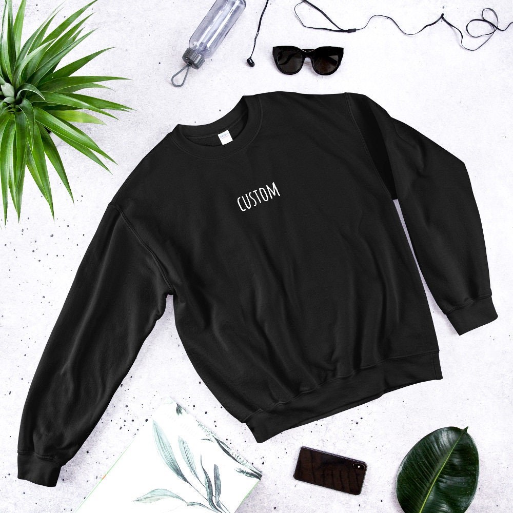 Custom Embroidered Crewneck | Pre-Owned Designs | Please look at Inst…