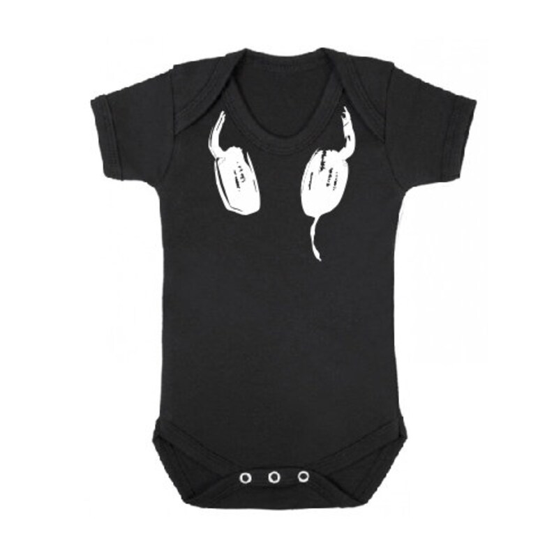 Litlle DJ Baby Bodysuit, Little Music Dj Baby Bodysuit Onesie, Little