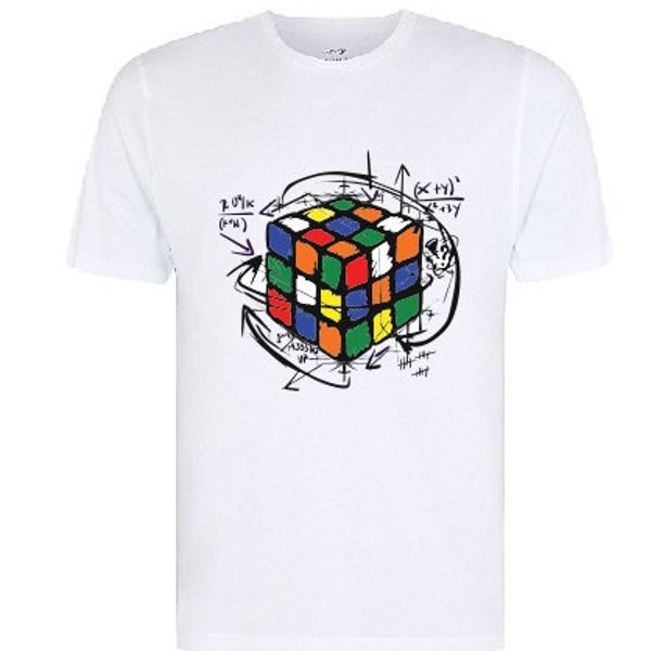 Rubiks Cube Shirt Etsy