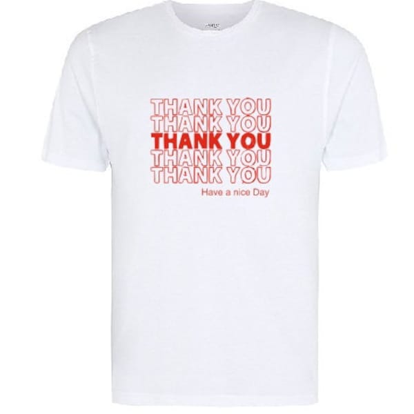 Camiseta de agradecimiento, que tengas un buen día, fiesta divertida, mujer, hombre, niños, camiseta de regalo, paz humana completa, sé amable contigo