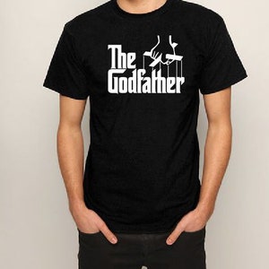 Der Pate T-Shirt, die Patin Männer Frau GottFamilie Geschenk-t-Shirt, beste Qualität gedruckt Shirt