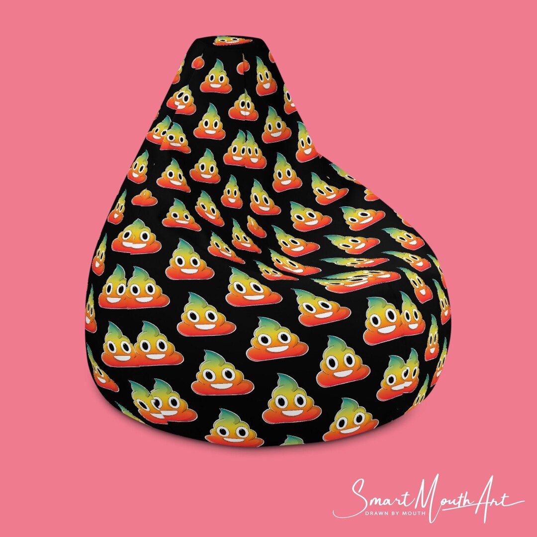 Emoji Bean Bag Poop Emoji Bean Bag Poop Emoji Cushion Etsy