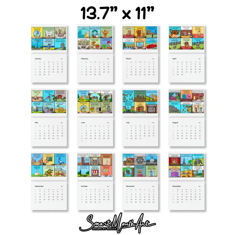 Dad Joke Calendar 2024, Dad Jokes Daily Calendar 2024, Dad Joke