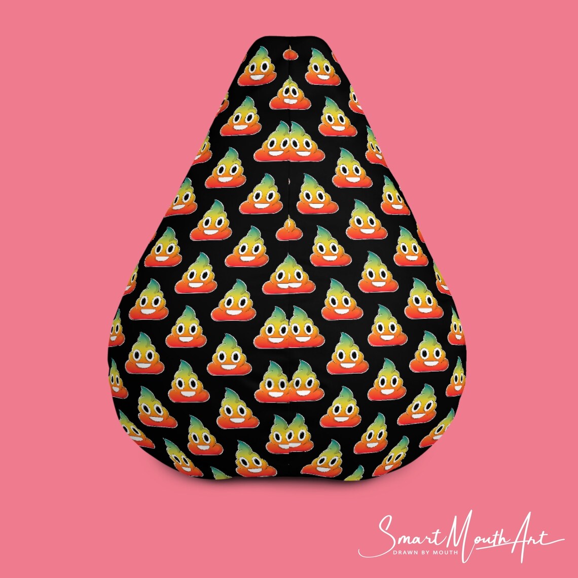 Emoji Beanbag Cover Poo Emoji Adult Beanbag Kids Beanbag Etsy