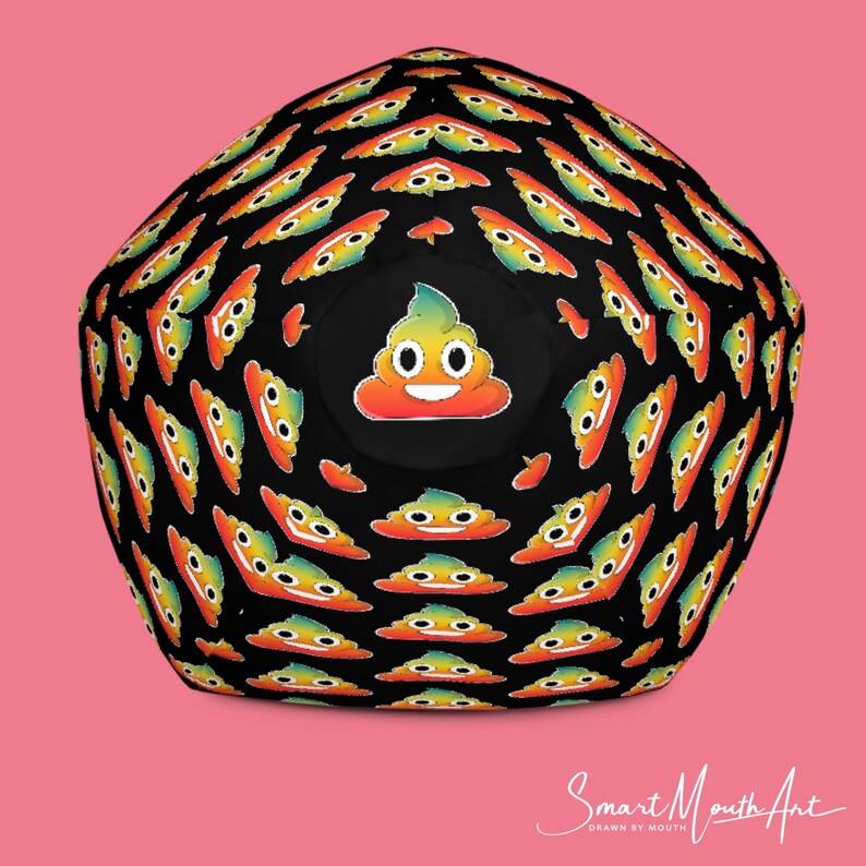 Emoji Bean Bag Poop Emoji Bean Bag Poop Emoji Kissen Etsy