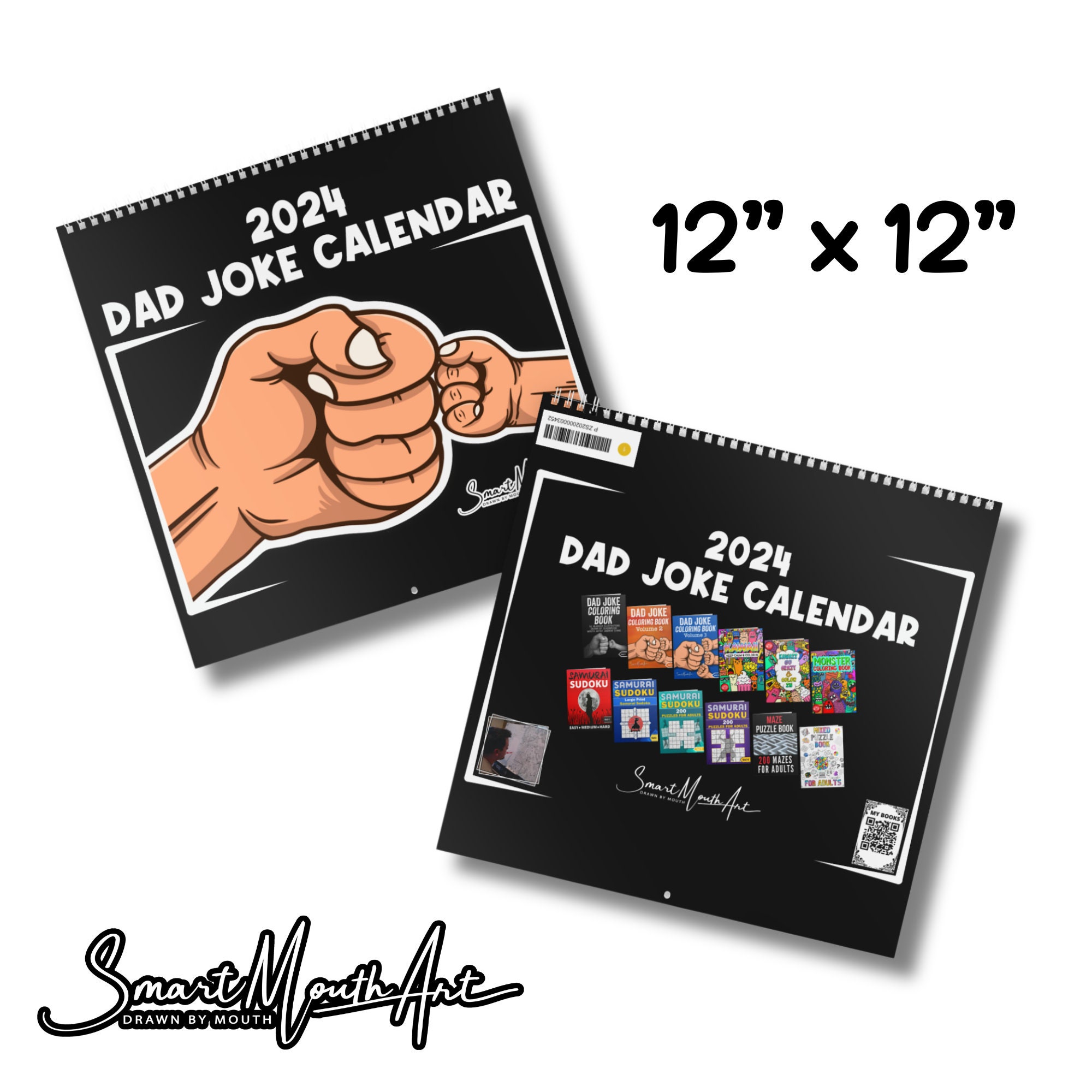 Dad Joke Calendar 2024, Dad Jokes Daily Calendar 2024, Dad Joke