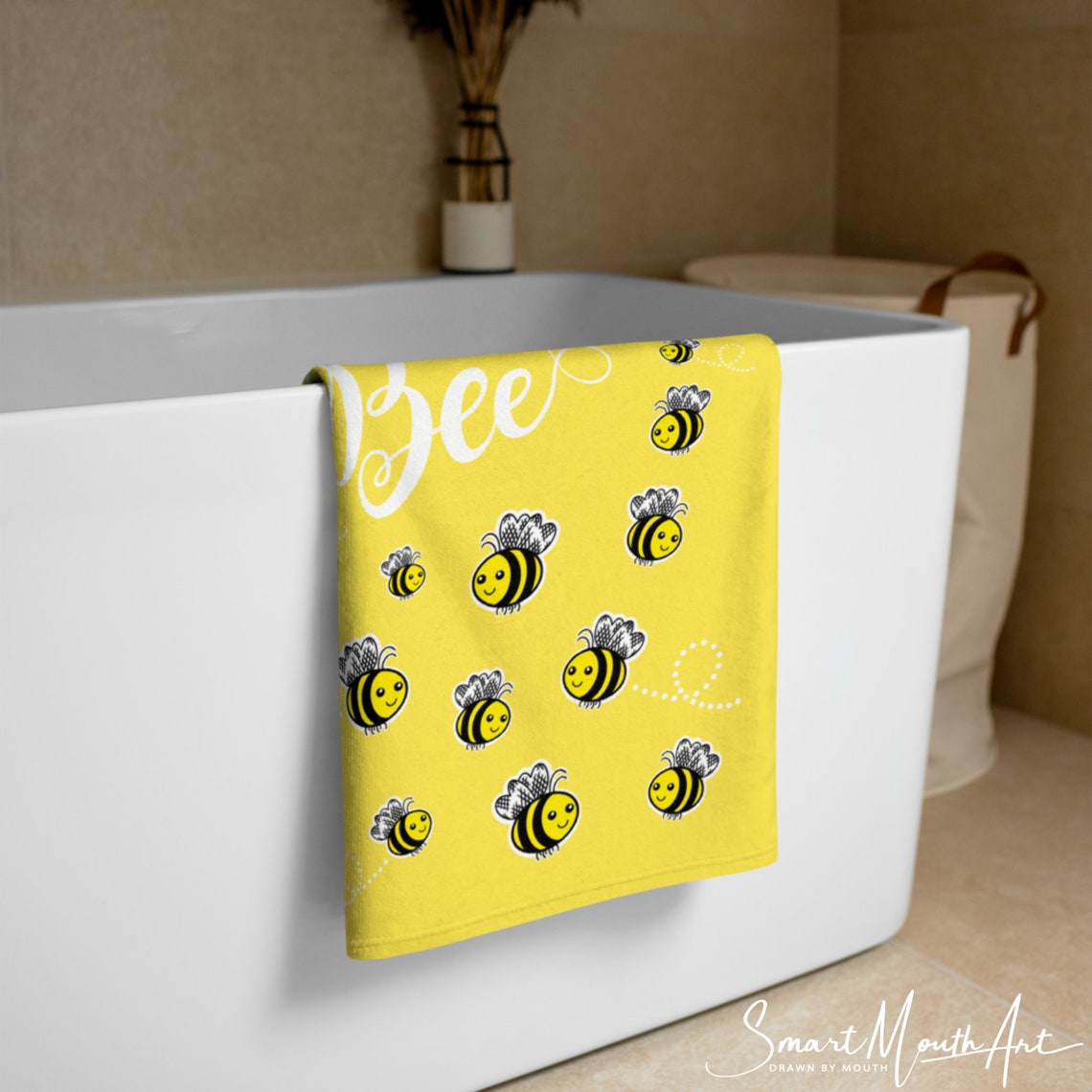 Queen Bee Towel Queen Bee Beach Towel Children's Bath Etsy