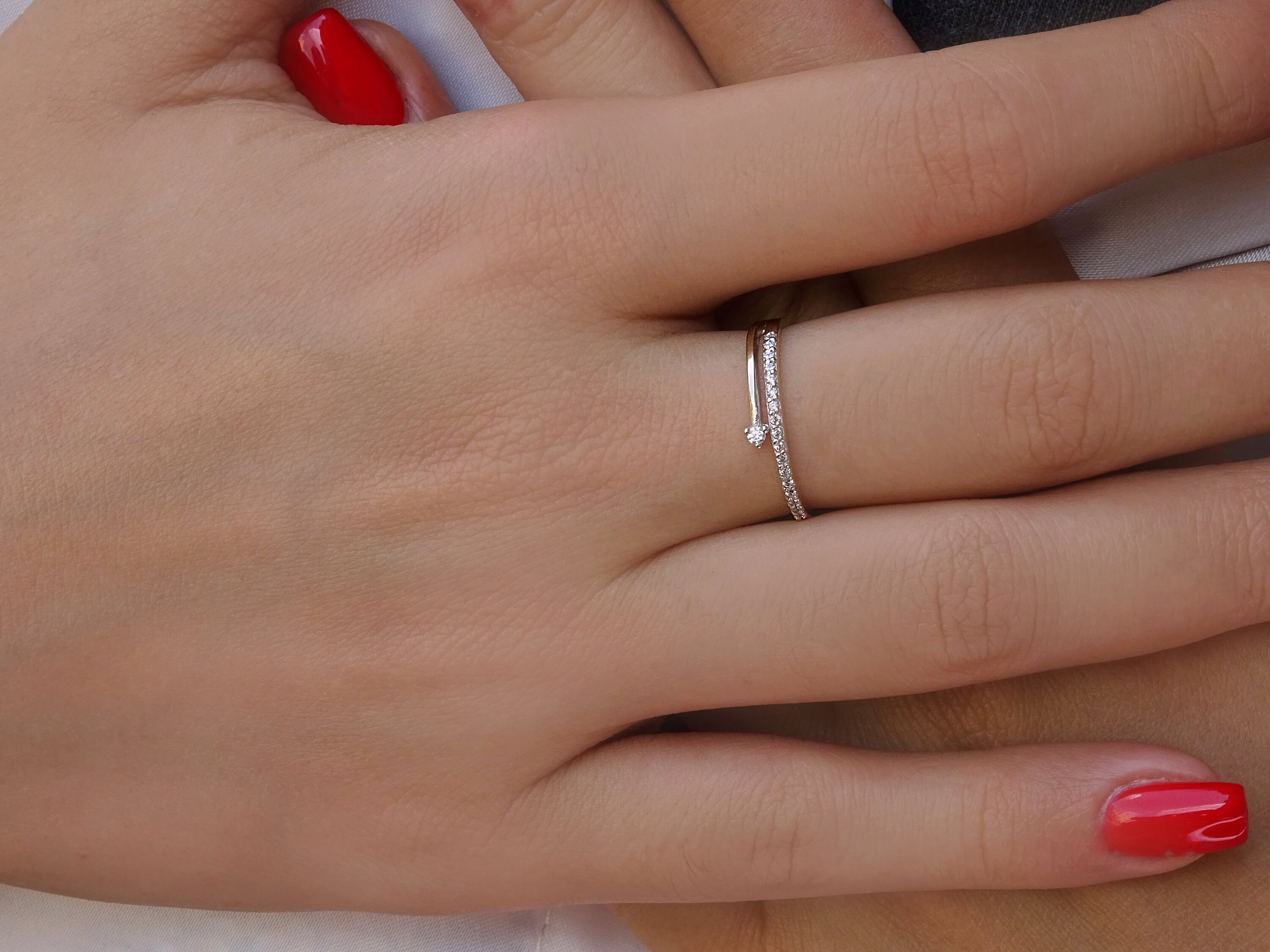 Solid Gold Multi-stone Ring | Custom Vintage Bridal & Anniversary ...