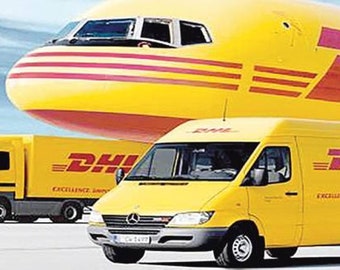 Cost for  fast shipping with DHL or FedEx