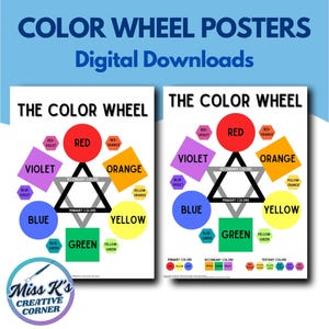 Color Wheel Posters