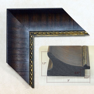 Picture frame classic office style. Polystyrene Frame.