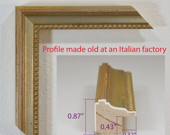 Picture Frame Antique Silver. Photo frame.