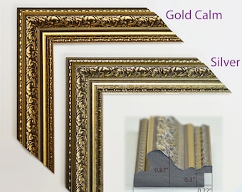 Elegant plastic frame for paintings, posters, photos and handicrafts. Frame size 4x6, 8.5x11(diploma), 13x19... 20x24, Polystyrene Frame.