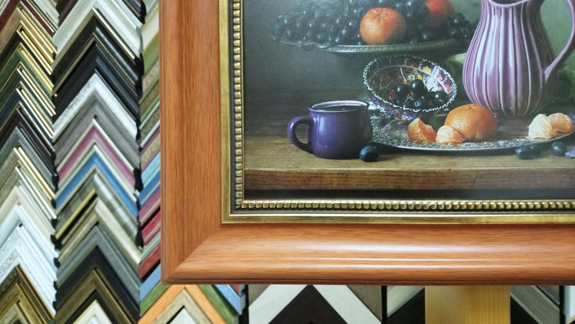 A good frame for a picture poster photo Custom Frame for Etsy