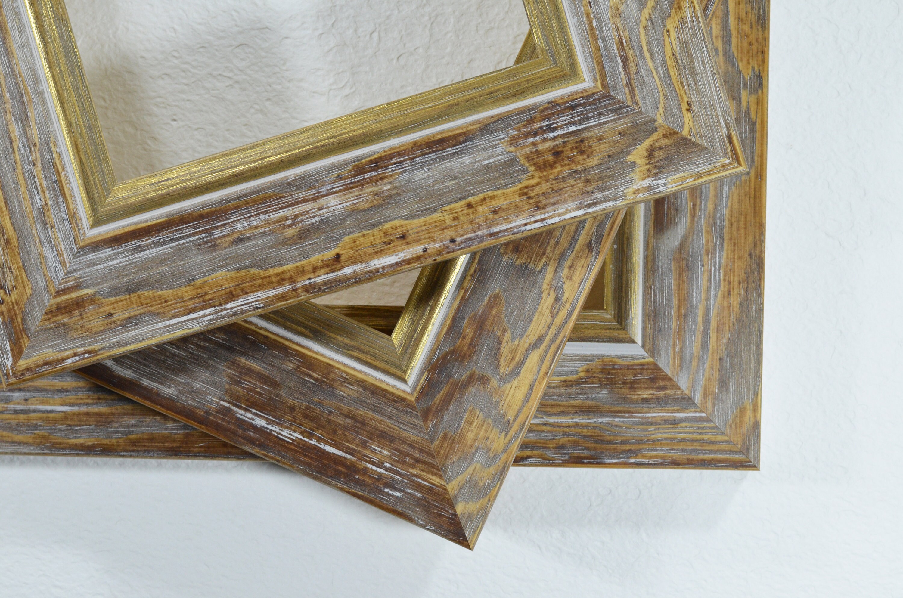 Rustic Wood Picture Frame. Custom Frame Etsy
