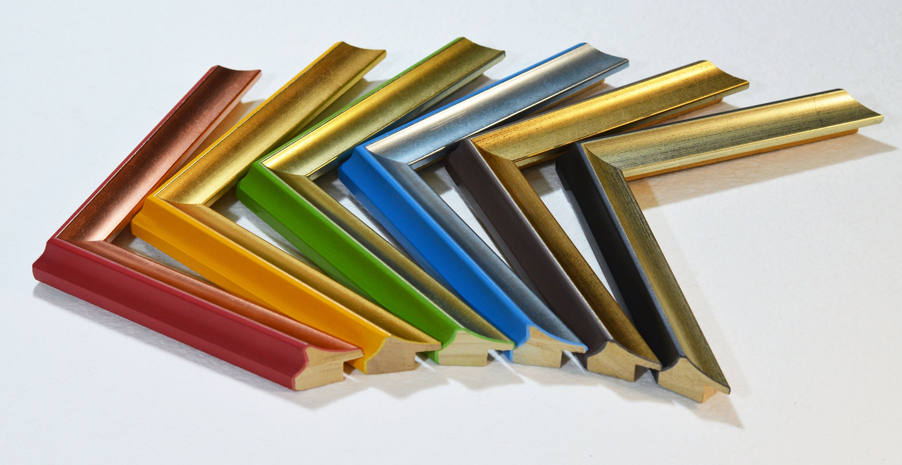 Wooden Color Picture Frames Wall Gallery Custom Frame 4x6 Etsy