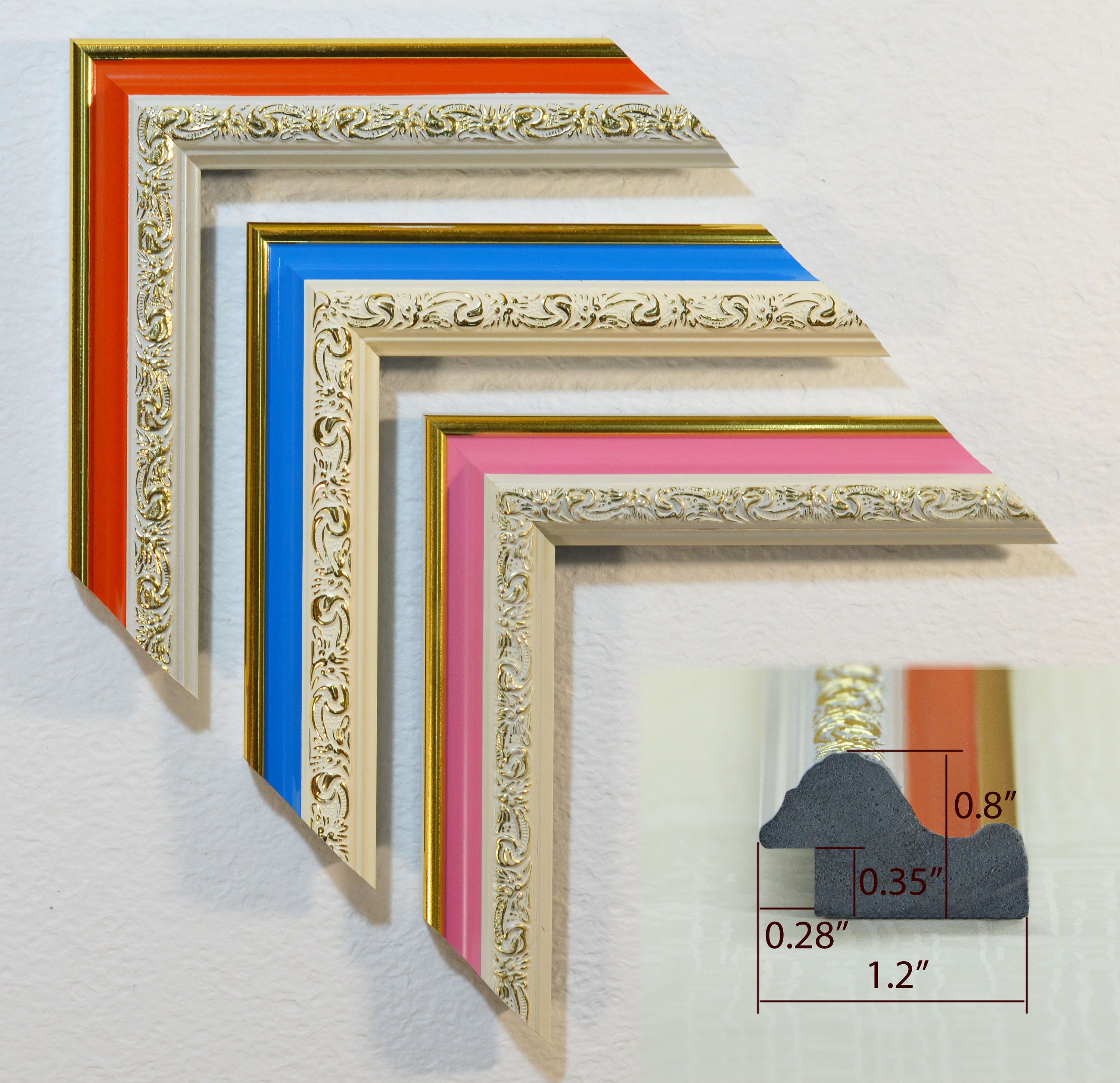 Colored Modern Wall Frames for Pictures Foto Posters Hand Etsy Australia